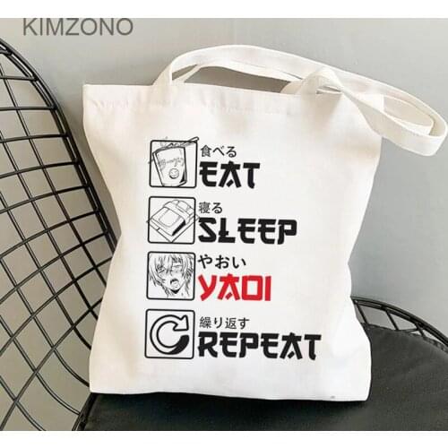 Given shopping bag cotton shopping handbag shopper eco tote bag sac cabas boodschappentas sacolas