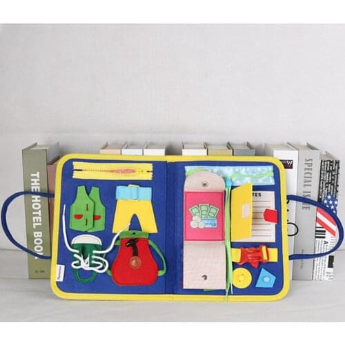 Montessori Board Durable Soft Felt Board Educational Toys Interactive Toys Understanding Intellectual Development For Children