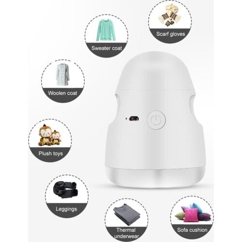 Electric Mini Fabric Lint Removers Portable Epilator USB Rechargeable Sweater Clothes Fuzz Pills Shaver Fluff Pellets Machine