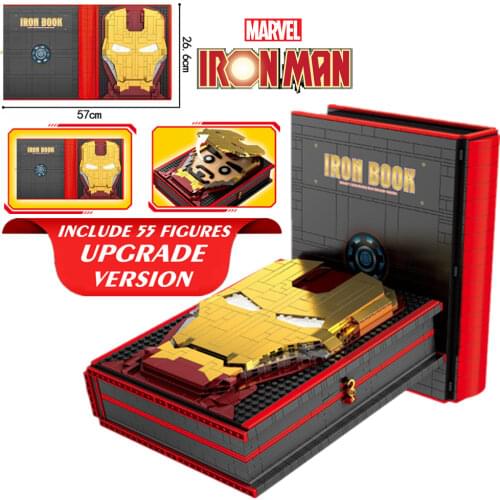 Marvel Avengers Weapon Toys Thanos IronMan Infinity Glove Gauntlet Mjolnir Thor Stormbreaker Building Block Brick Kid Gift Toys