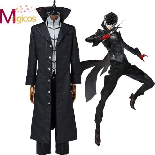 Anime Persona 5 Joker cosplay Full Set Uniform Cosplay Costume for Party Halloween