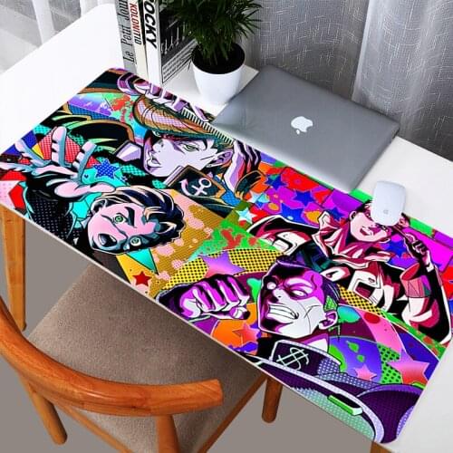 JoJo Mouse Mat HD Printing Mousepad Perfect Locking Edge thickness 3mm Gaming Mouse Mats Gamer Mouse Pads 400x900