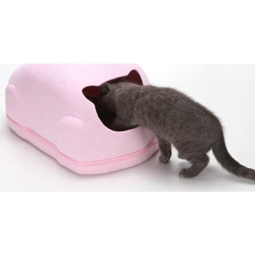 Cat Beds for Small Pets Creative Model Dismountable Zipper Dogs Bed Blanket Indoor Dog Products Warm Sleeping Kennel Cushion