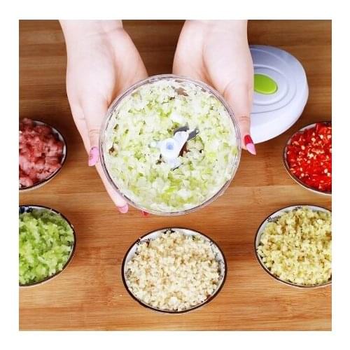 Multifunzione di Alta Qualità Nuovo di Alta Speedy Disegno Frutta Verdura Twist Manuale Trituratore Tritacarne Chopper Aglio Tag