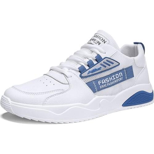 2021 Mens Sneakers Quality Breathable Vulcanized Shoes New Breathable Summer Casual Sneakers Big Size 39-44 Mesh Shoes Men