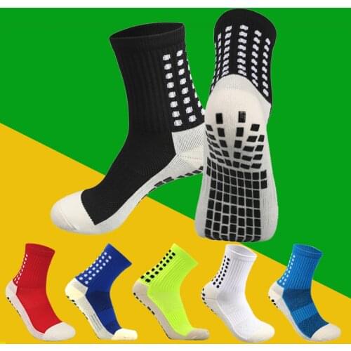 Anti-Slip Breathable Football Socks Men Summer Running Cotton Rubber Socks Soccer Men Women Cycling Sports Accessorie