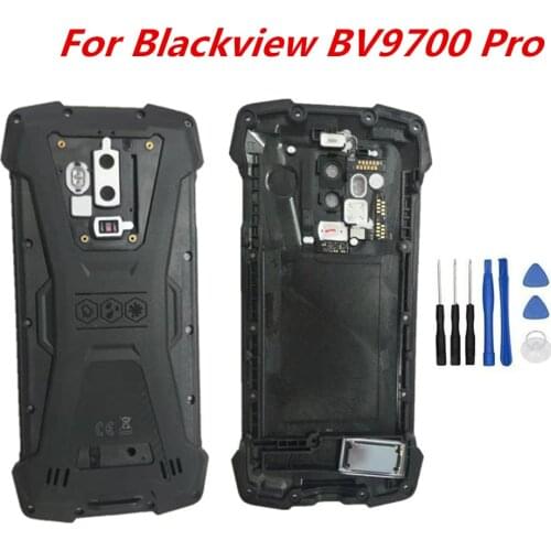 New Original For BLACKVIEW BV9700 PRO 5.84'' Cellphone Housings Back Battery Cover Case Repair Parts For BLACKVIEW BV9700 Pro
