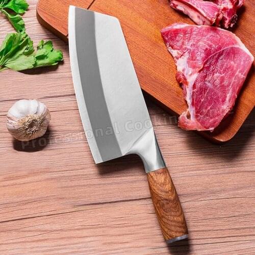 Stainless Steel Chefs Knife Household Chopping Knife Chopping Knife Meat Cleaver Kitchen Slicing Knife Cooking Knife