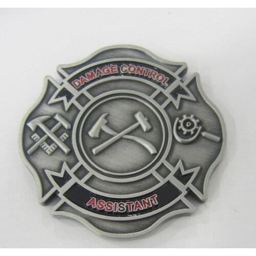 Factory wholesale carving coin challenge silver coin