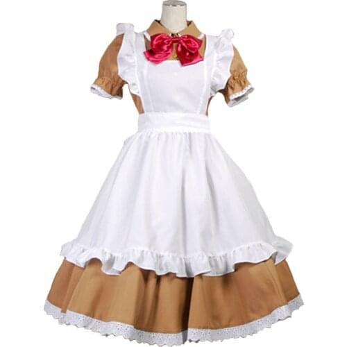 Axis Powers Hetalia Italy Chibitalia Italy cosplay costume maid dress