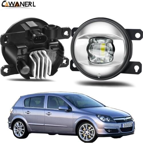 Fog Light Assembly 30W 8000LM Car Styling LED Lens Fog Lamp Daytime Running Light H11 12V For Opel Astra G H 1998-2010