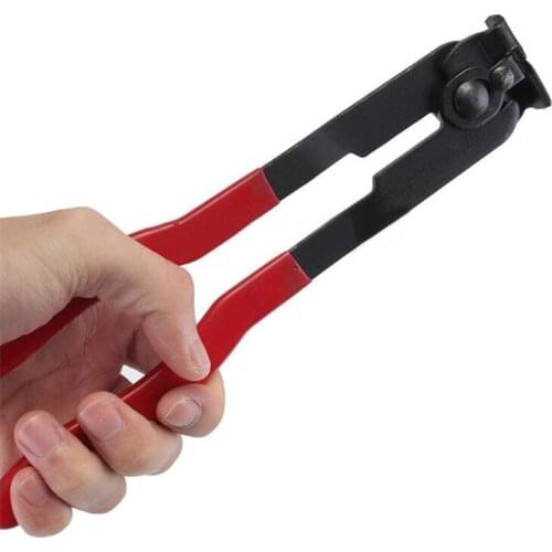 Auto ATV Adjustable Joint Boot Crimp Clamps With Pliers Tool Crimp-Ear Type Extension