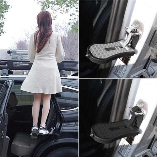 Foldable Auxiliary Pedal Car Vehicle Folding Stepping Safety Hammer Car Accessories For Range Rover Evoque L322 Sport