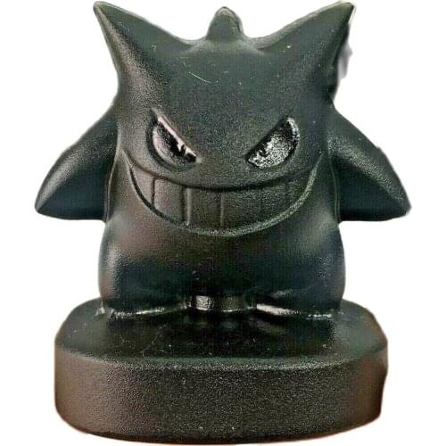 Random Natural Obsidian Geng Ghost Crystal Sculpture Healing Collection 1PC