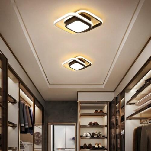 Modern LED ceiling lights for kitchen corridor night corridor balcony entrance Round / square modern LED ceiling lamp for home