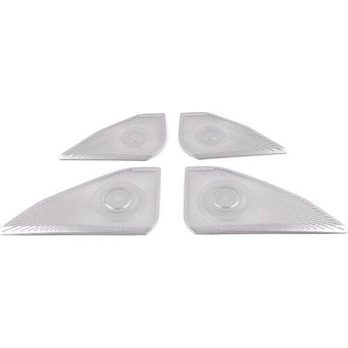 Tonlinker 6 PCS DIY NEW Stainless Steel Column Window Decoration Light Strip Stickers for Chevrolet Cruze Parts Accessories