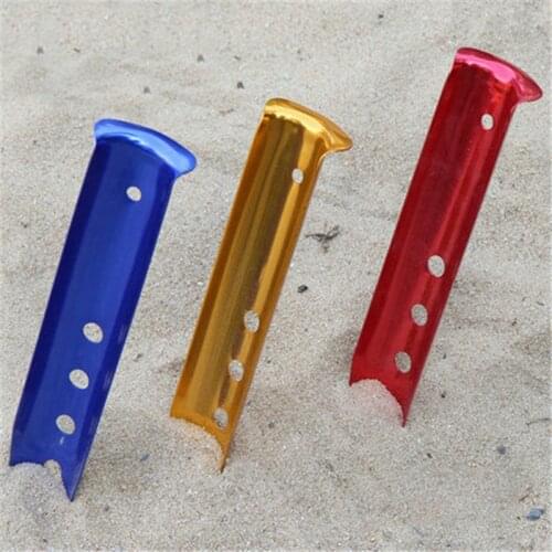 31cm Beach U-Shape Tent Stakes Camping Tent Pegs for Outdoor Beach Snow Sand Aluminum Tent Accessories Sand Ground Oversize Peg