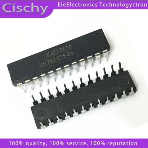 10pcs 74LS154 DM74LS154N SN74LS154N DIP-24 In Stock