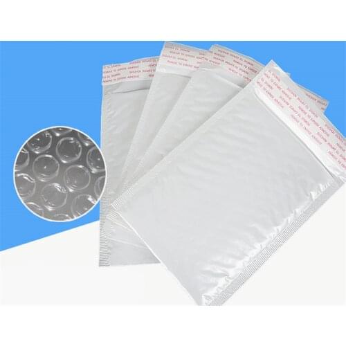10 Pcs / Pack, 170*180mm Waterproof White Pearl Film Bubble Envelope Mailing Bags