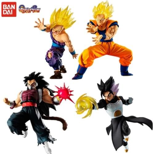 6cm BANDAI dragon ball figure Son Goku Son Gohan Twisted egg box Anime characters Action PVC Collection Model Toy Anime Figure T
