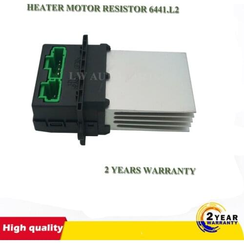 6441.L2 6441L2 Air Conditioning Blower Resistor for Nissan Tiida Livina Citroen Renault Megane Scenic Clio PEUGEOT 207 607
