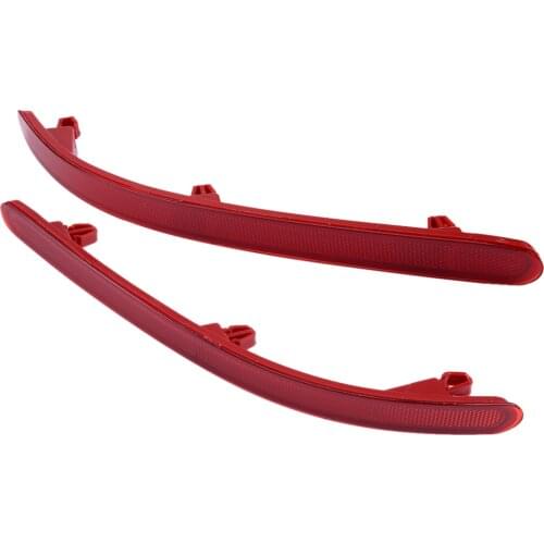 7L6945105A 7L6945106A 1Pair Car Rear Bumper Reflector Tail Light Lamp Red Fit for VW Touareg 2003-2005 2006 2007 2008 2009 2010