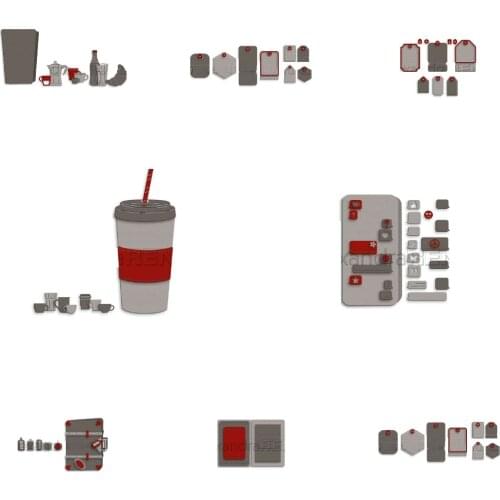 Basic Knowledge of Mini Album Cup Cutting Dies Scrapbook Dariy Decoration Stencil Embossing Template DIY Greeting Card Handmade