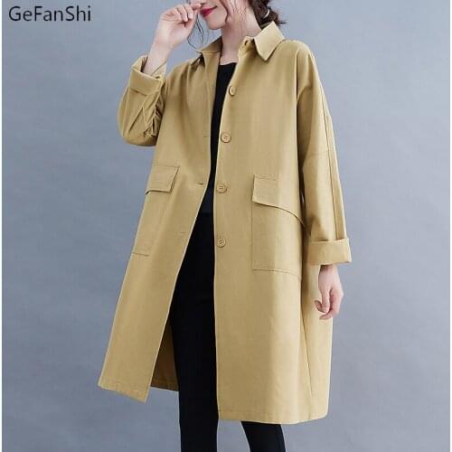 GeFanShi Women's Trench Coats