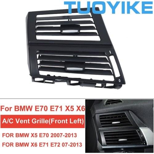 LHD Left Hand Drive Car AC Front Left / Right Central Rear Air Conditioner Vent Grille Panel Cover For BMW E70 E71 E72 2007-2013