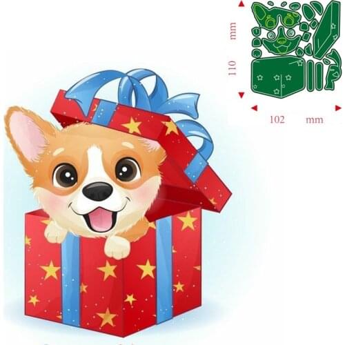 Metal Cutting Dies Animal dog DIY Scrapbooking Paper Cards Decorative Craft Embossing