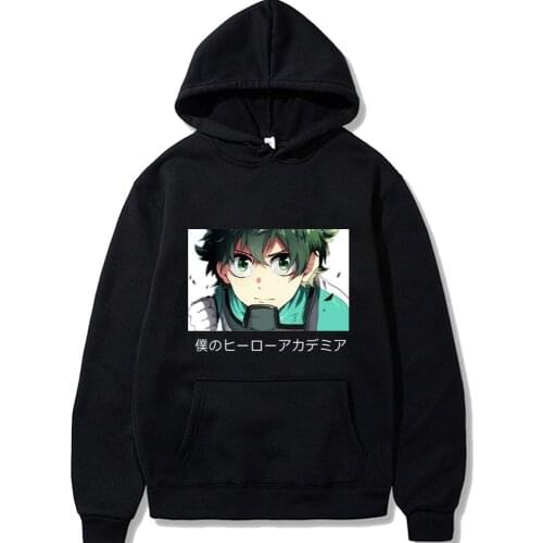 My Hero Academia Midoriya Izuku Printed Men/woman Hoodie Long Sleeve Sweatshirt Unisex