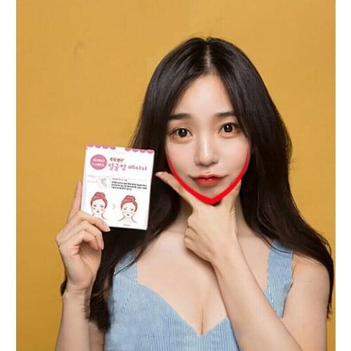 Newly 40Pcs/Box Secret Lift Tape Effective Face Sticker Thin Invisible Chin Patch