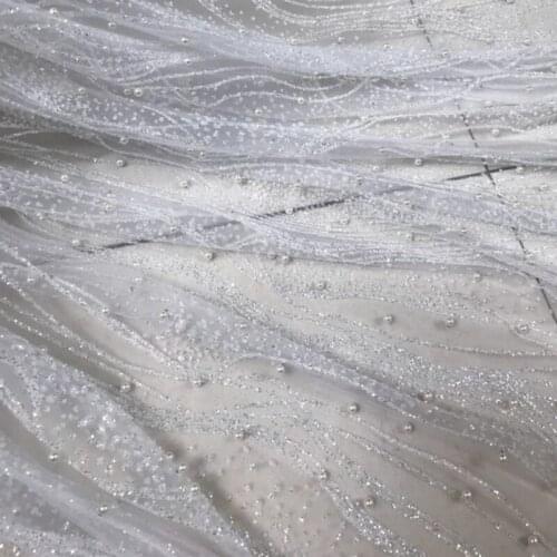 Off white Gold Glitter Shiny Net Tulle Mesh Lace Fabric Bride Wedding Veil Lace 2019 NEW Soft Tulle Home Diy Lace