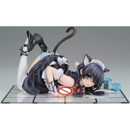 Native Kurehito Misaki Original Character CAT LAP MILK PVC Action Figure Anime Sexy Figure Model Toys Collection Doll Adult Gift