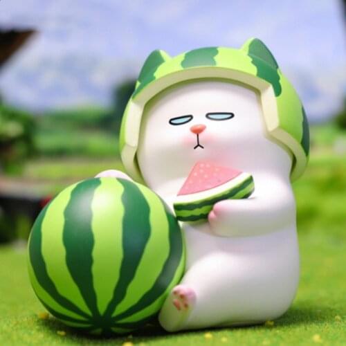 Original POPMART ViViCat Cute Helmet Series Blind Box Toys Doll Random One Cute Anime Figure Gift Free Shipping