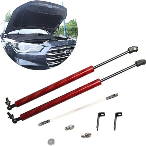 For Hyundai IX35 Tucson (TL) 2015-2020 Front Hood Bonnet Modify carbon fiber Gas Struts Lift Support Shock Damper Absorber