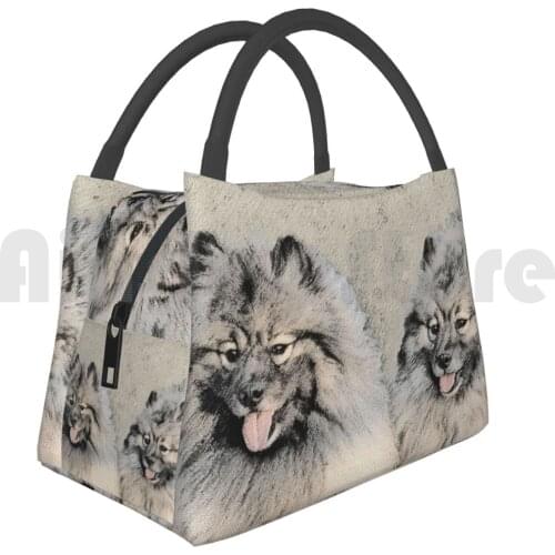 Portable Insulation Bag Keeshond Brothers Keeshond Keeshonden Wolfspitz Dutch Barge Smiling Dutchman Chien