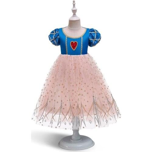 Girls Dress Kids Cosplay Costume For Halloween Party Drama Prom Christmas Vestidos Clothes