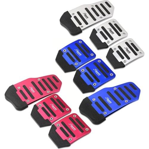 Anti-skid Car Pedals Cover for toyota peugeot 406 tiguan mk2 renault kadjar vw eos vw t4 passat b7 chrysler 300c