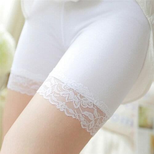 Safety Short Pants Women Soft Cotton Seamless Summer Under Skirt Shorts Modal Ice Silk Breathable Short Tights