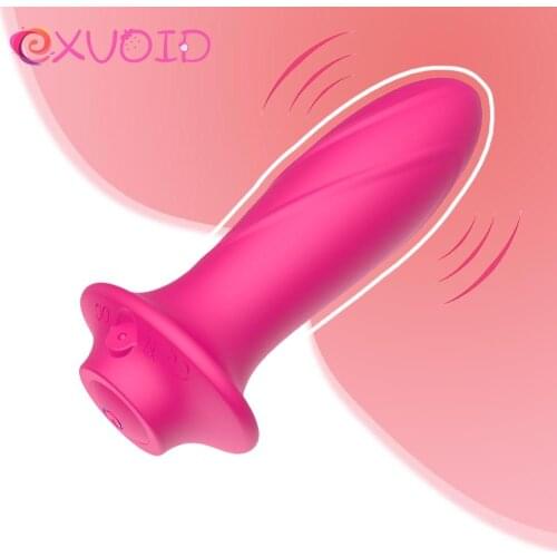 EXVOID Silicone Strong Bullet Vibrators for Woman Dildo Vibrator Sex Toys for Women G-spot Massager AV Stick Adult Products