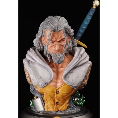 ONE PIECE GK Statue Roger Pirates Deputy Captain Hades Silvers Rayleigh Gift Resin Action Figure Collection Model Toys C309