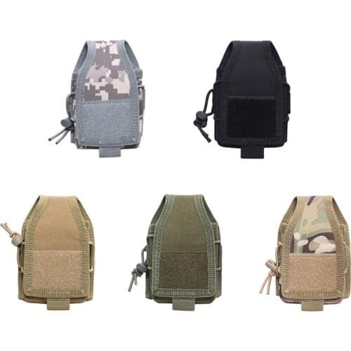 Outdoor Pouch Tactical Sports Molle Radio Walkie Talkie Holder Bag Magazine Mag Pouch Pocket New Arrival