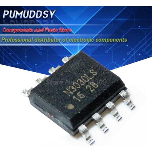 10PCS IC DMN3030LSS-13 N3030LS SOP8 integrated circuit