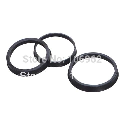 67.1-54.1mm 4pcs/set Black Plastic Wheel Hub Centric Rings Custom Sizes Available Wheel Rim Parts Accessories Retail & Wholesale
