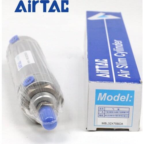 AIRTAC MBL MAL mini piston pneumatic MBL20X25 MBL20X50 MBL20X75 MBL20X100 MBL20X125 MBL20X150 -S-CA aluminium