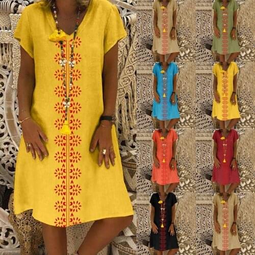 Basic V Neck Dress Women 5xl Plus Size Short Sleeve Lady Beach Party Dress Sukienka Casual Wear Plain Print Holiday Dress Summer