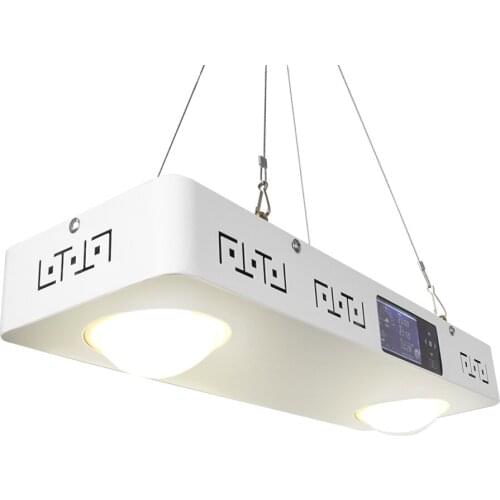 CXB3590 COB LED Grow Light Full Spectrum 200W 3500K Plant Grow Lamp for Indoor Tent Greenhouses Hydroponic Plant With 24h Timer