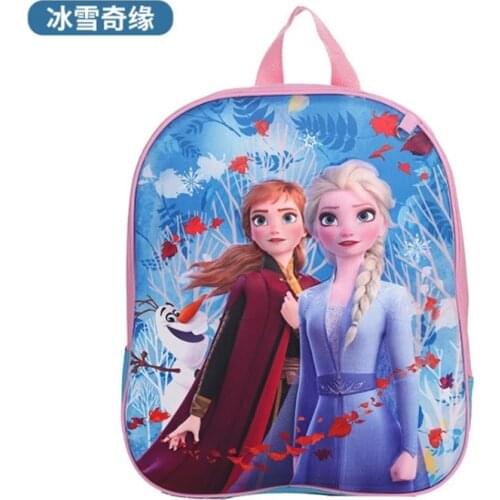 Disney Cartoon Childrens Schoolbag Minnie Mickey Spiderman Fashion Anime Student Schoolbag Boy Girl Backpack