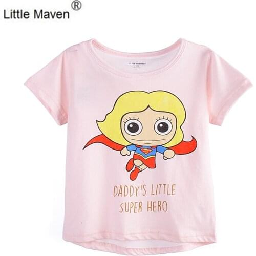 DLHCTZ Summer T-shirts For Girls